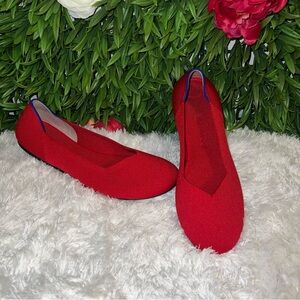Rothy’s Red Flats